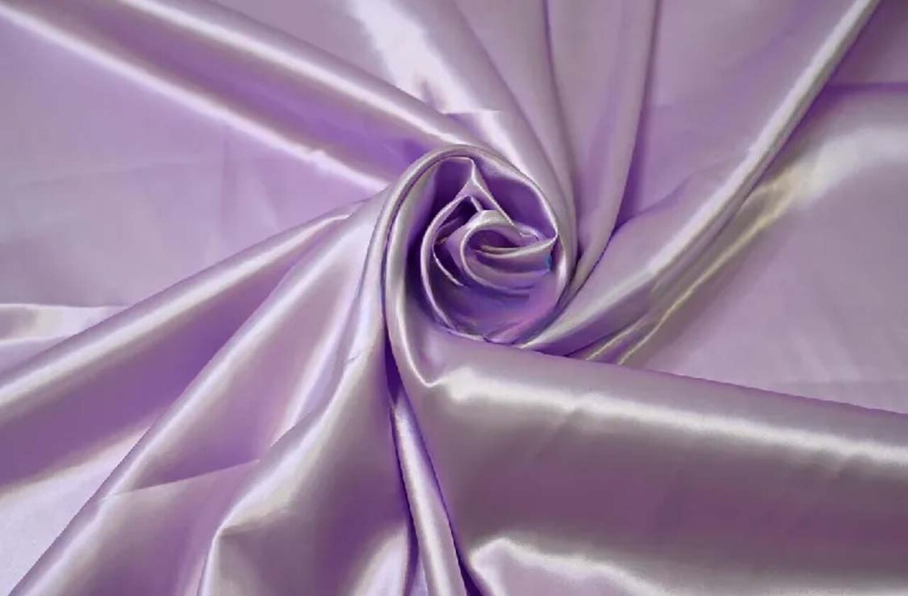 1 Yard Stretch Charmeuse Satin Soft Silky 96 Percent Polyester 4 Percent Spandex Multiple Colors Fabrics